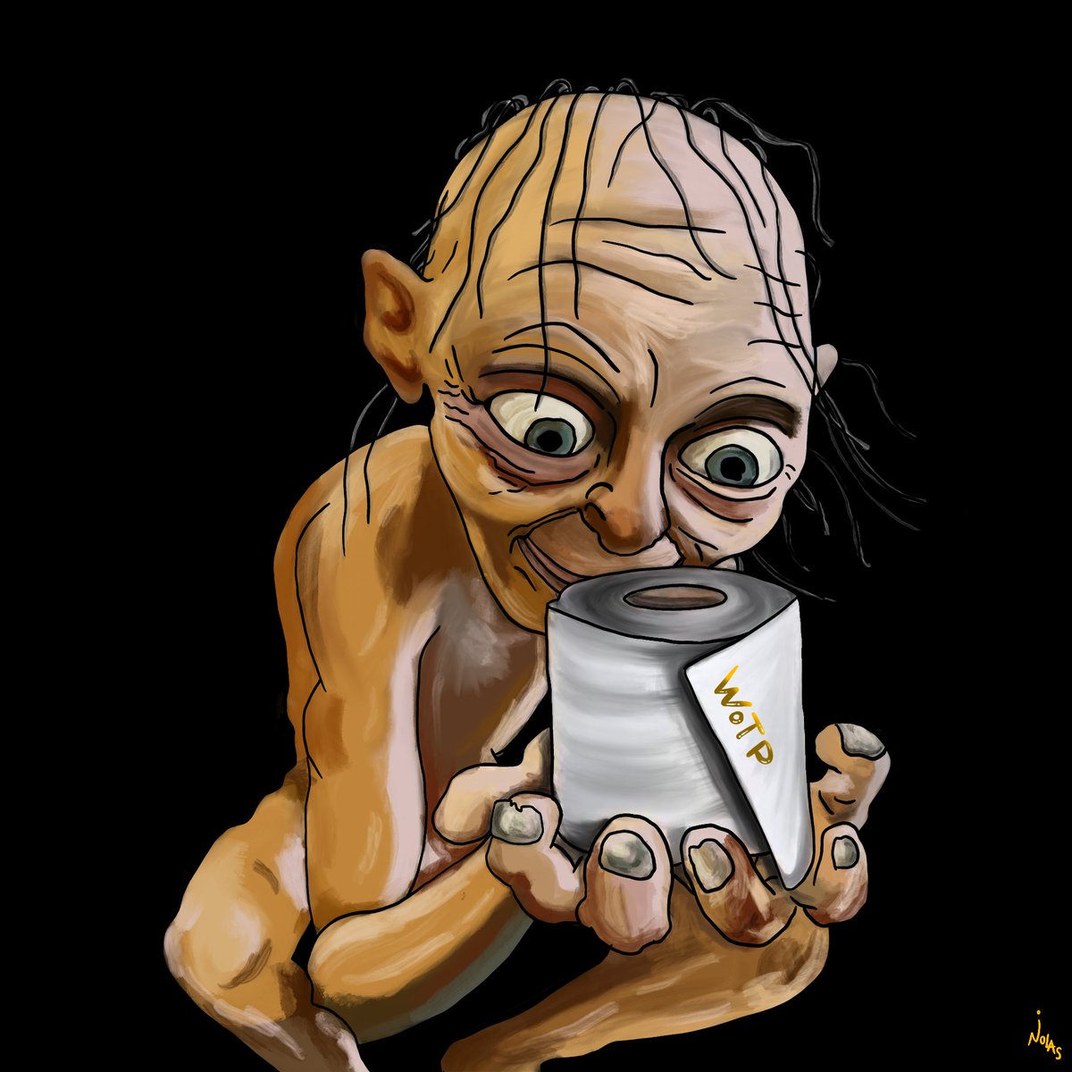 Gollum knows it

Minted and listed for sale 0.075ETH on Opensea

#NFTartwork #nftopensea #gollum #NFTartist