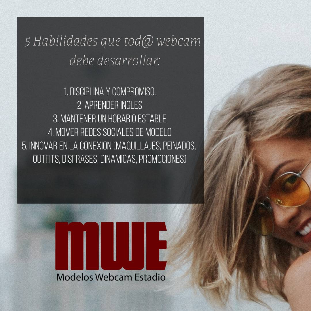 somosMWE's tweet photo. 5 Habilidades que tod@ #modelowebcam debe desarrollar ⬇ #NWETips

Somos MWE 🔞✔️

#Medellin https://t.co/eVzfmNNfxO