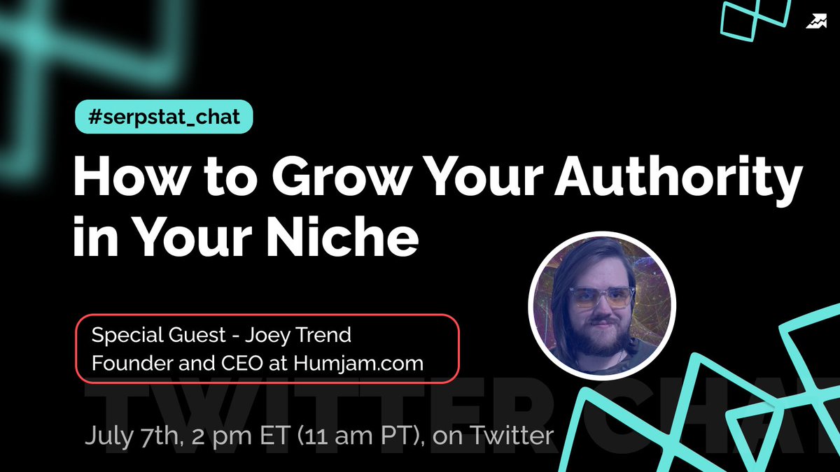 📣 Friends, this Thursday, we are discussing tips, tricks, and secrets on how to grow the Authority in your niche with <a href="/joeytrend/">Joey Trend</a> at #serpstat_chat
Who wants to join the club?😀
🗓️ Join our Google calendar to make sure you won't miss our online events bit.ly/3kj0tgi