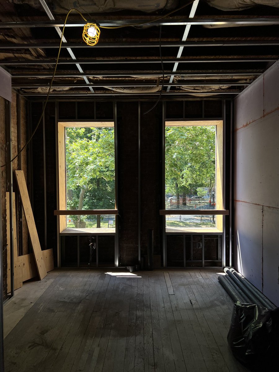 Our fifth Maison building in NYC under construction. These units are going to be beautiful!