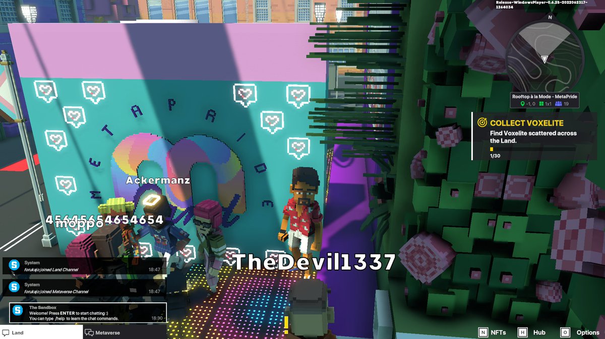 vuhigitegi's tweet photo. @TheSandboxGame @METAPRIDELAND I just participated in the #BelongingWeek contest for a chance to win a Progress Flag NFT! Check out my screenshot below!
👇 https://t.co/NafUxmikAK