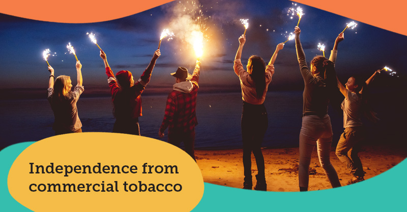QuitPartner's tweet photo. It’s your turn to gain independence from commercial tobacco. Get free help from a coach at https://t.co/ldU0XXjEbS  #QuitSmoking #QuitVaping https://t.co/NbaCyR1GfL