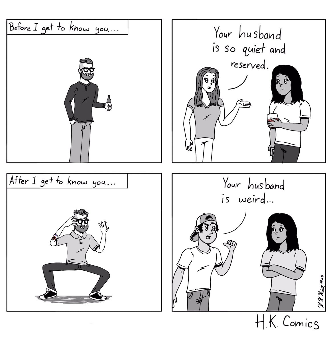 HK_Comics's tweet photo. “Weird”
#HKComics #comic #comicstrip #webcomic #weird #funny #humor #random https://t.co/Y32lqWn8d2