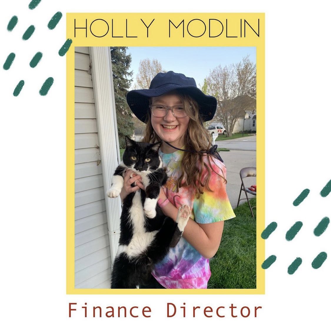 Introducing your 2022-2023 NWMSU St. Jude Executive Board!! Here is the Finance Director, Holly Modlin! We are so excited for this year and everything we have planned! 
-
-
Stay tuned for some exciting news on how YOU can get involved with St. Jude💫🤩
