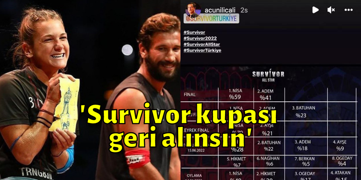 onedio's tweet photo. Survivor İncelenecek mi? RTÜK Başkan Yardımcısı İbrahim Uslu'dan Dikkat Çeken Survivor Paylaşımı https://t.co/I2HbTWMNwu https://t.co/naogw3Btnt