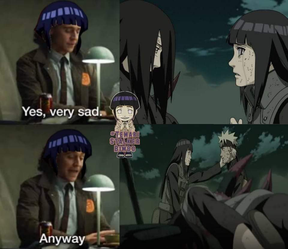 EhsaanSajjad's tweet photo. #HinataHyuga 
#narutomeme https://t.co/YHbtuLdAjX