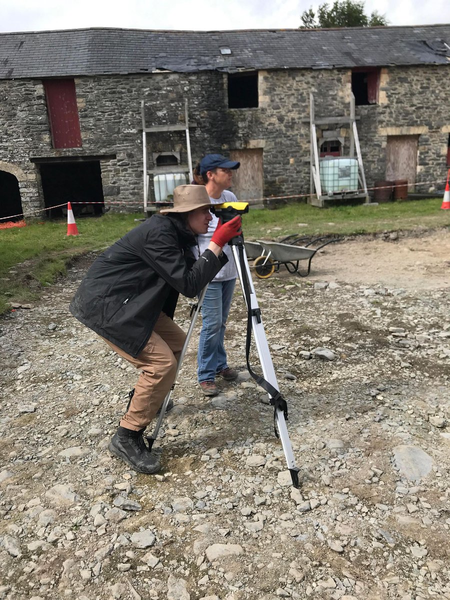 StrataFloridaFS's tweet photo. Day 8 of #sfafs2022: An exciting day on site today, with some fascinating finds made by one of our new participants - including a decorative piece of 12th Century Ham Green pottery (originates from the Bristol area), which could be part of a jug. https://t.co/GsR0GRTqRM