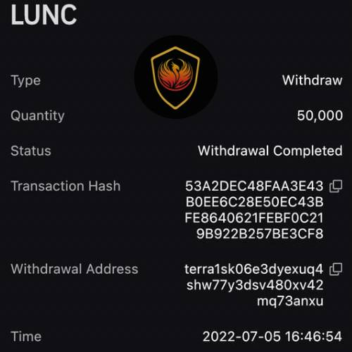 LunaProtocolR's tweet photo. 🔥 We just burn 50 000 $LUNC

RT🔥 if you want us to burn more $LUNC today!
Chart: https://t.co/ucxAfxUmLS

Join us https://t.co/OulrGpiZVz

#Terraluna #Lunap $LUNA #lunaburn https://t.co/XL2CBcvMaU