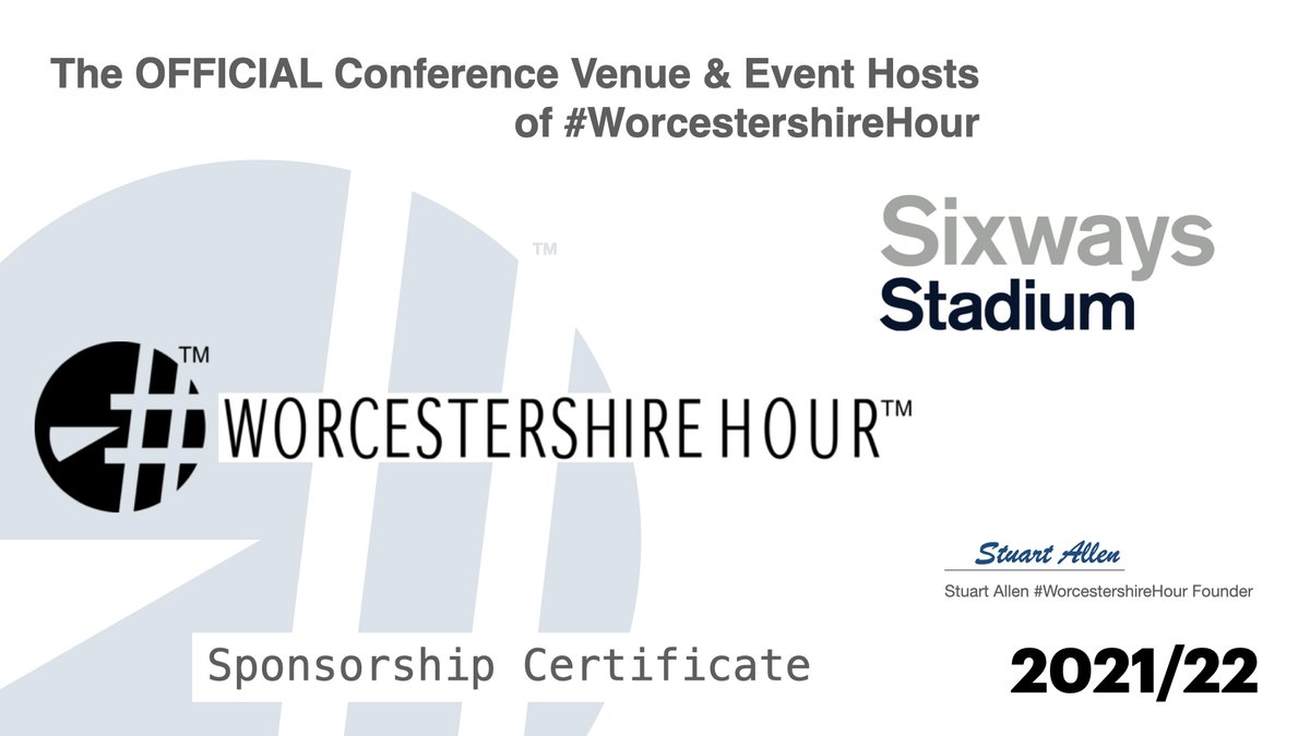 Conveniently located at Junction 6 of the M5 with excellent road & rail links, @SixwaysStadium provides exceptional services & versatile facilities for large stadium events, business conferences, exhibitions, meetings, weddings, private dinners & parties #WorcestershireHour #Ad