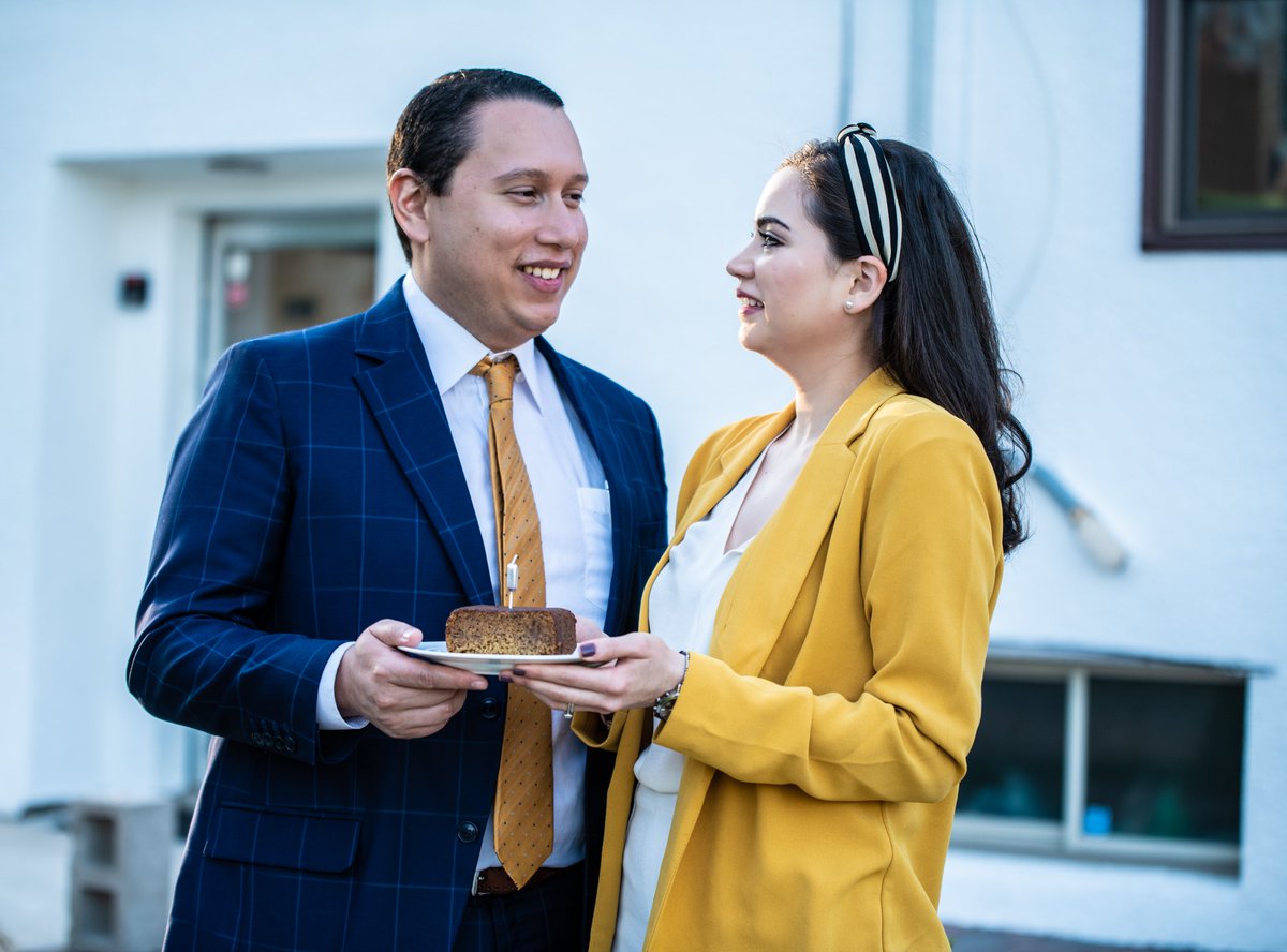 MitchellHamline's tweet photo. St. Paul's newest coffee shop is run by two #MitchellHamline alums who are also married, Inti Martinez-Alemán ’16 and Ofelia Ponce ’21. 

Abogados Café sits below the law office the couple runs in the Como Park neighborhood.

Read more: https://t.co/AgST3dWFgL https://t.co/w4qpAPu73g