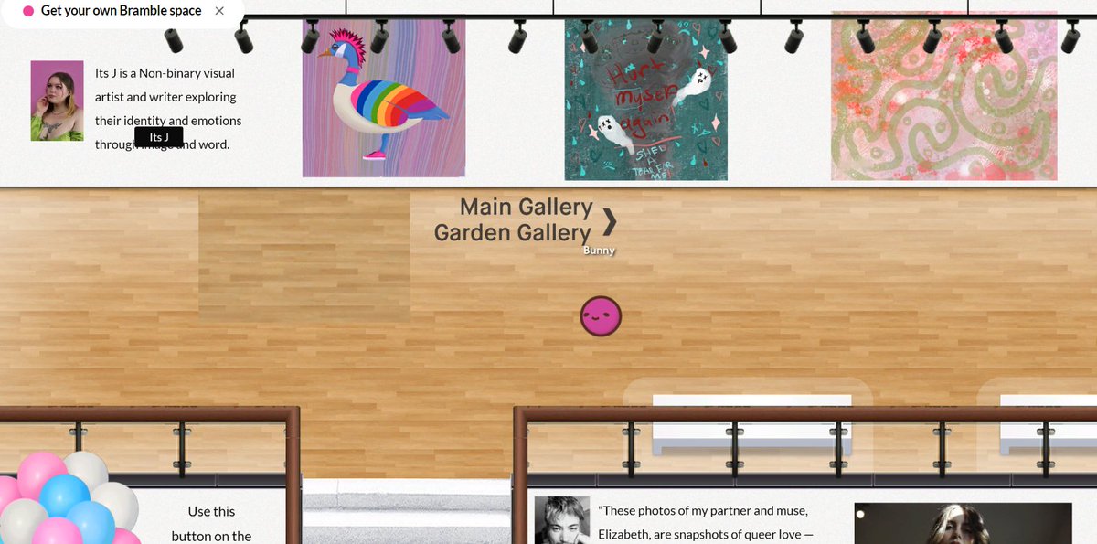 BareBunny3's tweet image. Had such an amazing time at the 
@bramblespaces event on June 30th! 

So honored to have been a part of this Juneteenth and LGBTQIA+ Pride event alongside @bobbythecoyote, @itsjnft and many others.

Thanks so much to all the organizers and those who joined 🥰🌈🌷🌱

#NFTart #NFTs