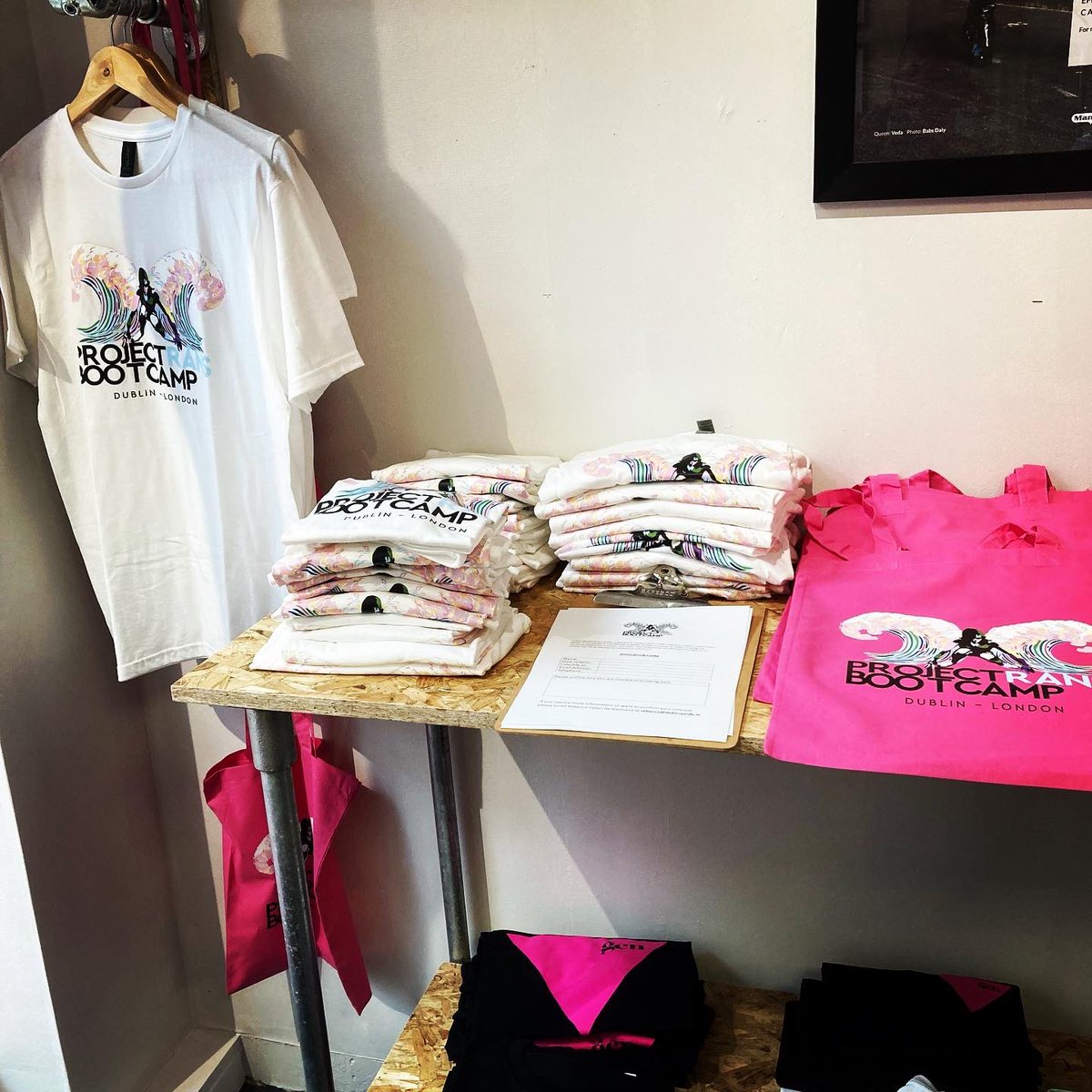 We’re having a big old sale to close out the summer. All @dublinpride Tees are now only €10 @colmmolloy Tees are now only €15 and ProjecTrans Bootcamp Tees and totes are now just €15. We’re here until the 15th, so get in before we get gone #pride #dublinpride #sale