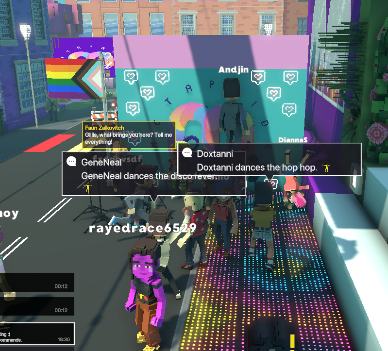 AnnnNancy's tweet photo. @TheSandboxGame @METAPRIDELAND I just participated in the #BelongingWeek contest for a chance to win a Progress Flag NFT! Check out my screenshot below!
👇 https://t.co/MxpCg6CwIM