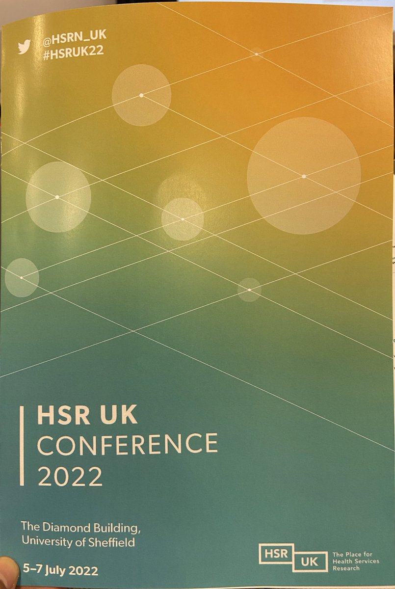 The impact of health services research on policy and practice: great opening plenary session at #HSRUK22 @HSRN_UK. Key 🔑 messages:
1. Disseminate research widely — blogs and social media networks 
2. Choose questions wisely
3. Maintain a critical stance