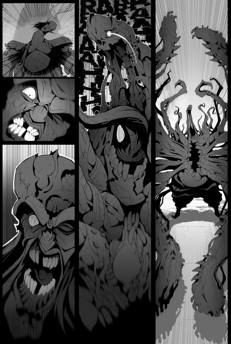 Extra pages I found from that half finished webtoon I made a while ago 