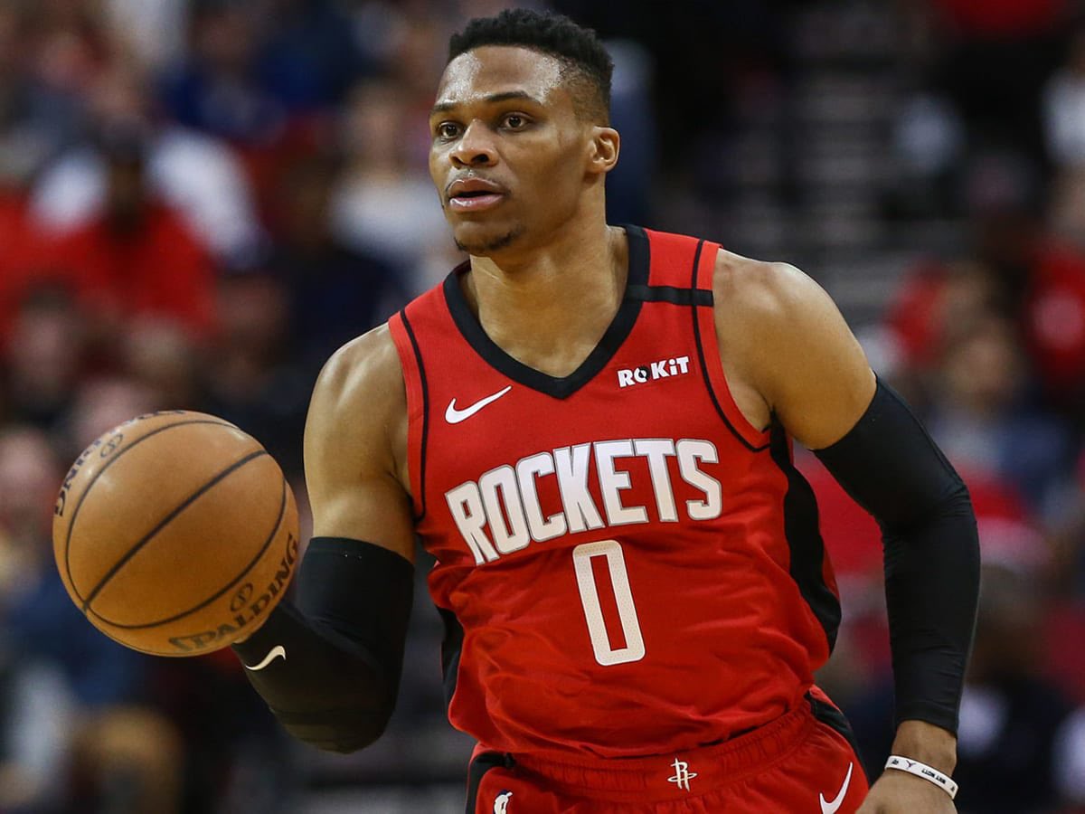 Houston Russell Westbrook in 2020 before Covid stopped the league.
(NBA rank)

23 Games
31.7 PPG (2nd)
16.6 PPG in the restricted area (1st)🔥
8.1 REB
6.8 AST
1.9 STL (3rd)

52.7 FG%
63.3 RA% (restricted area)
47.9 MR% (2nd — min. 5 attempts)
31.5 3PT%
75.2 FT%
57.6 TS%