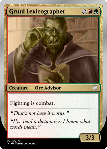 misterorange's tweet image. Another set of sweet /r/custommagic cards! 

Loving the creativity here. Warning WotC peeps etc etc #CustomMagic