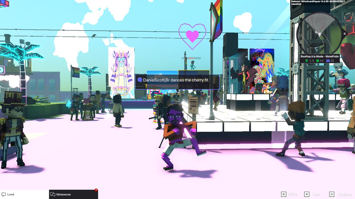 AdenAdgon's tweet photo. @TheSandboxGame @METAPRIDELAND I just participated in the #BelongingWeek contest for a chance to win a Progress Flag NFT! Check out my screenshot below!
👇 https://t.co/2QJSgHZ2R9