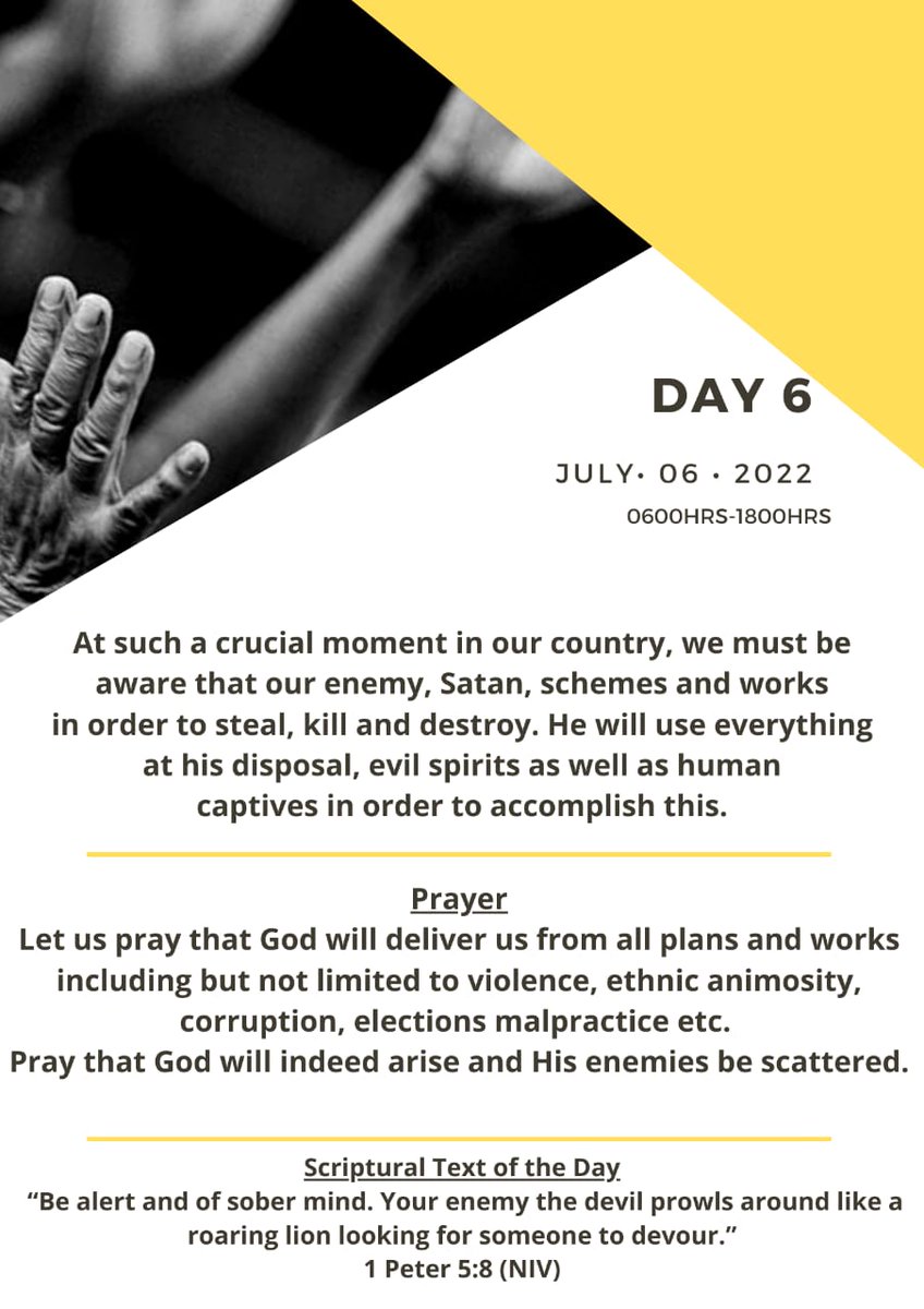 BuruBaptistC's tweet image. #PrayerandFastingWeek Day 6