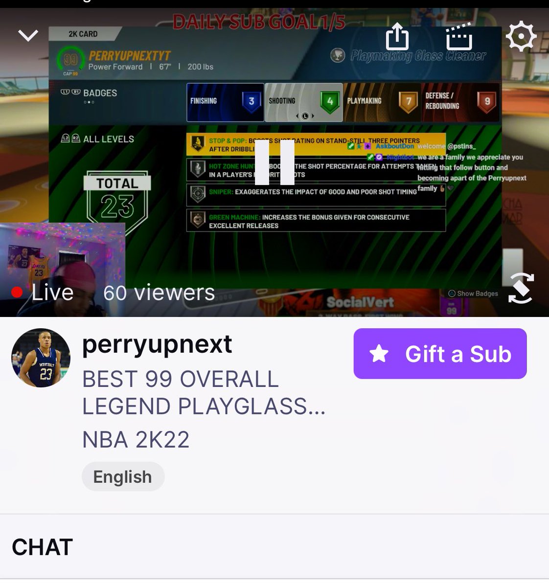 PerryUpNext's tweet image. No Host No Raid Peaked At 60 W A** Stream This Morning!! I’m So Blessed and Thankful For All The Love and Support!! If Feels So Good To Be Locked In an Consistent Doin What I Love Most!!❤️🐐💫GOD IS GOOD!!❤️🙏🏾#TrustTheProcess #perryupnext #GodIsGood