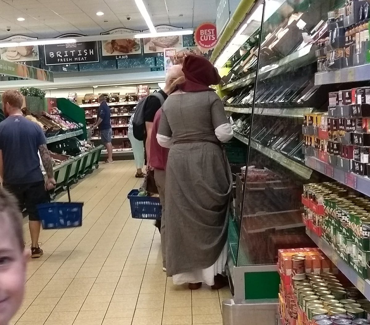 This Friday is "Druids in Aldi Day", a highlight of #Tewkesbury Medieval Festival <a href="/AldiUK/">Aldi Stores UK</a> <a href="/Tewkesbury/">Tewkesbury Med Fest</a>