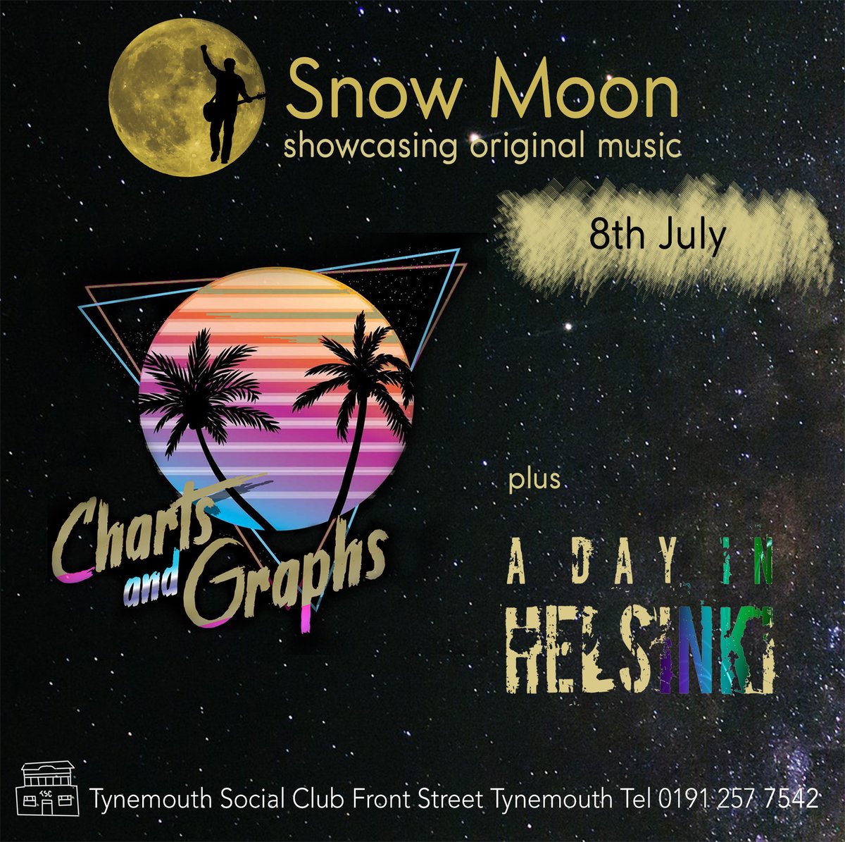 Coming soon, maybe this week, We will take a break from the chai tea and check todays date… #indierock #tynemouth #livemusic