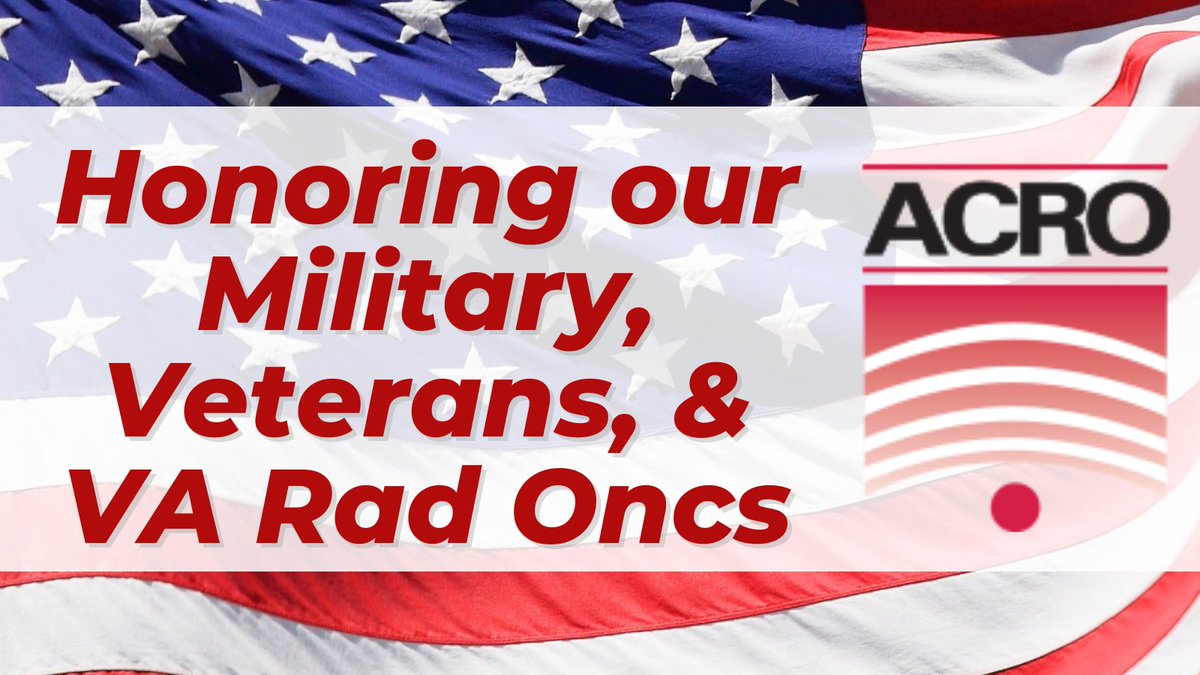 ACRORadOnc's tweet image. We’re celebrating #IndependenceDay all July! In honor of Veterans, Military, &amp;amp; VA #RadOncs, ACRO is offering those who&apos;ve served and continue to serve a 2022 membership for $75! Visit acro.org/join and use code VA2022OFFER by 7/31. Questions? Contact rob@acro.org!