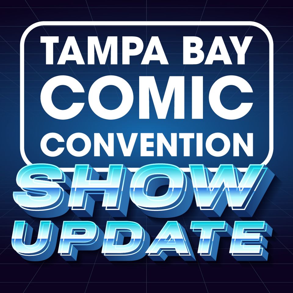 Tampa_Bay_CC's tweet image. 🔸 SHOW UPDATE 🔸
📣 Unfortunately, Sean Maguire, has postponed his visit to Tampa Bay Comic Convention.    But you will be excited to hear who we are announcing TODAY, Stay Tuned 5PM EST!

✅ Get the news first, sign up for our newsletter HERE: bit.ly/3n5qe5X