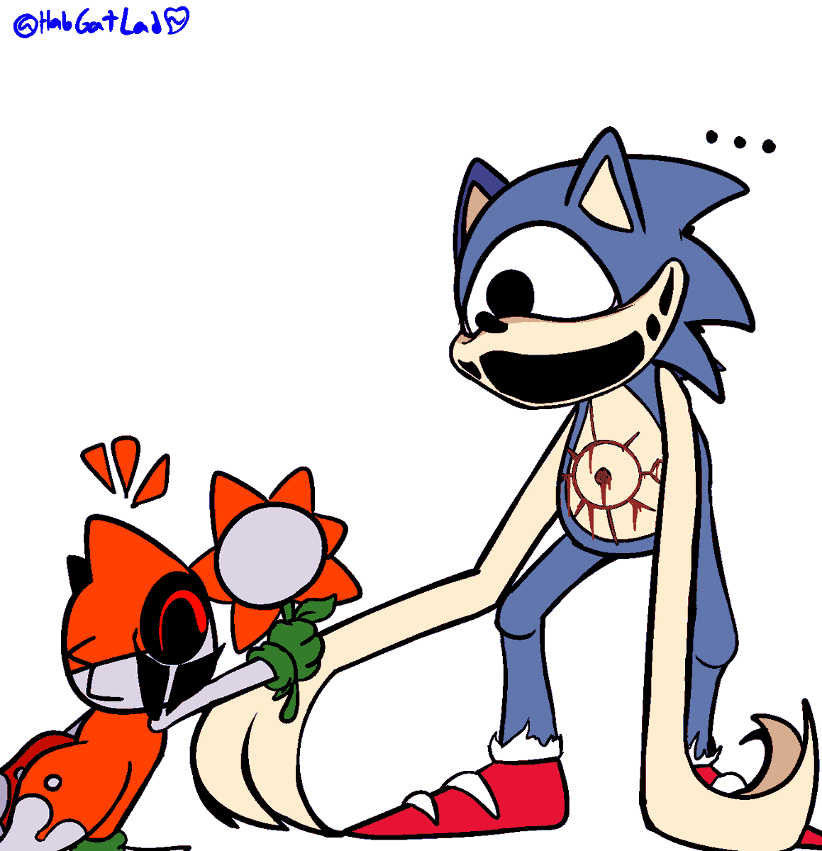 Kaua16 on X: EYX + CYN are here what do you think? #sonic #tails