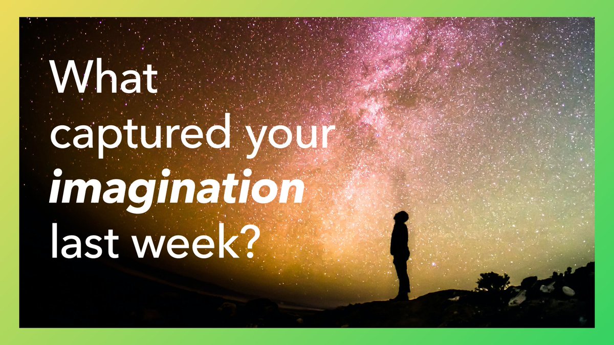 Knowledge is Power 

At People Activation, we start Monday mornings with a simple question… What captured your #imagination last week?