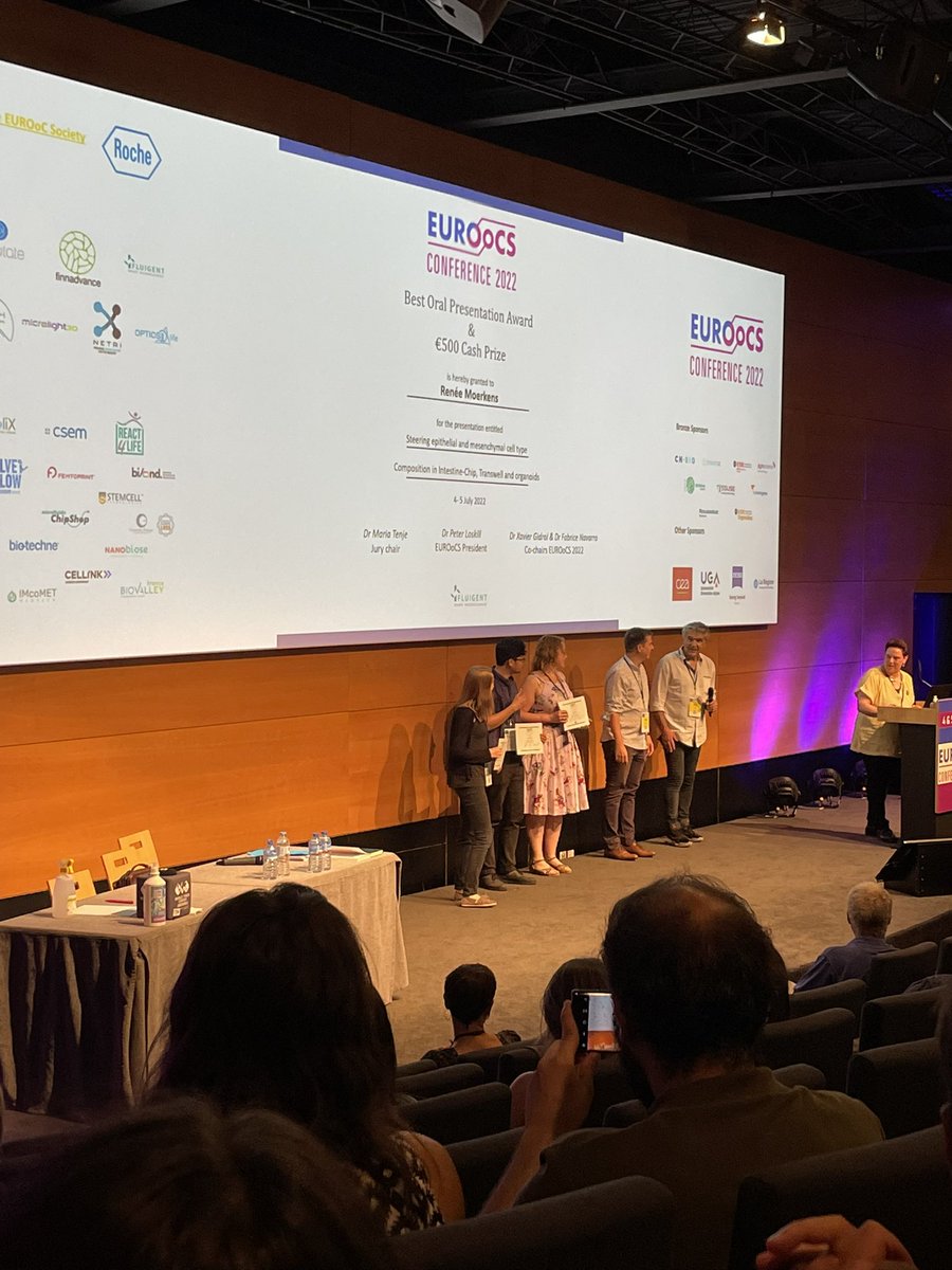 NOCI (@nociorganonchip) on Twitter photo Amazing!!
Two winning NOCI PhD students for the best Oral Talks award #EUROoCS2022.
Congratulations <a href="/MoerkensRenee/">Renée Moerkens</a> & @LenaSophieKoch! Amazing!!
Two winning NOCI PhD students for the best Oral Talks award #EUROoCS2022.
Congratulations <a href="/MoerkensRenee/">Renée Moerkens</a> & @LenaSophieKoch!
