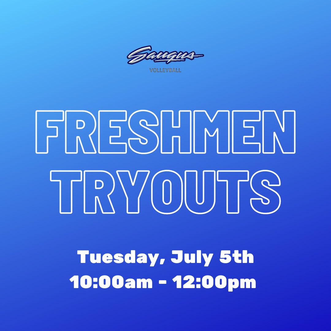Good luck to our incoming Freshmen today at tryouts!!🏐💙