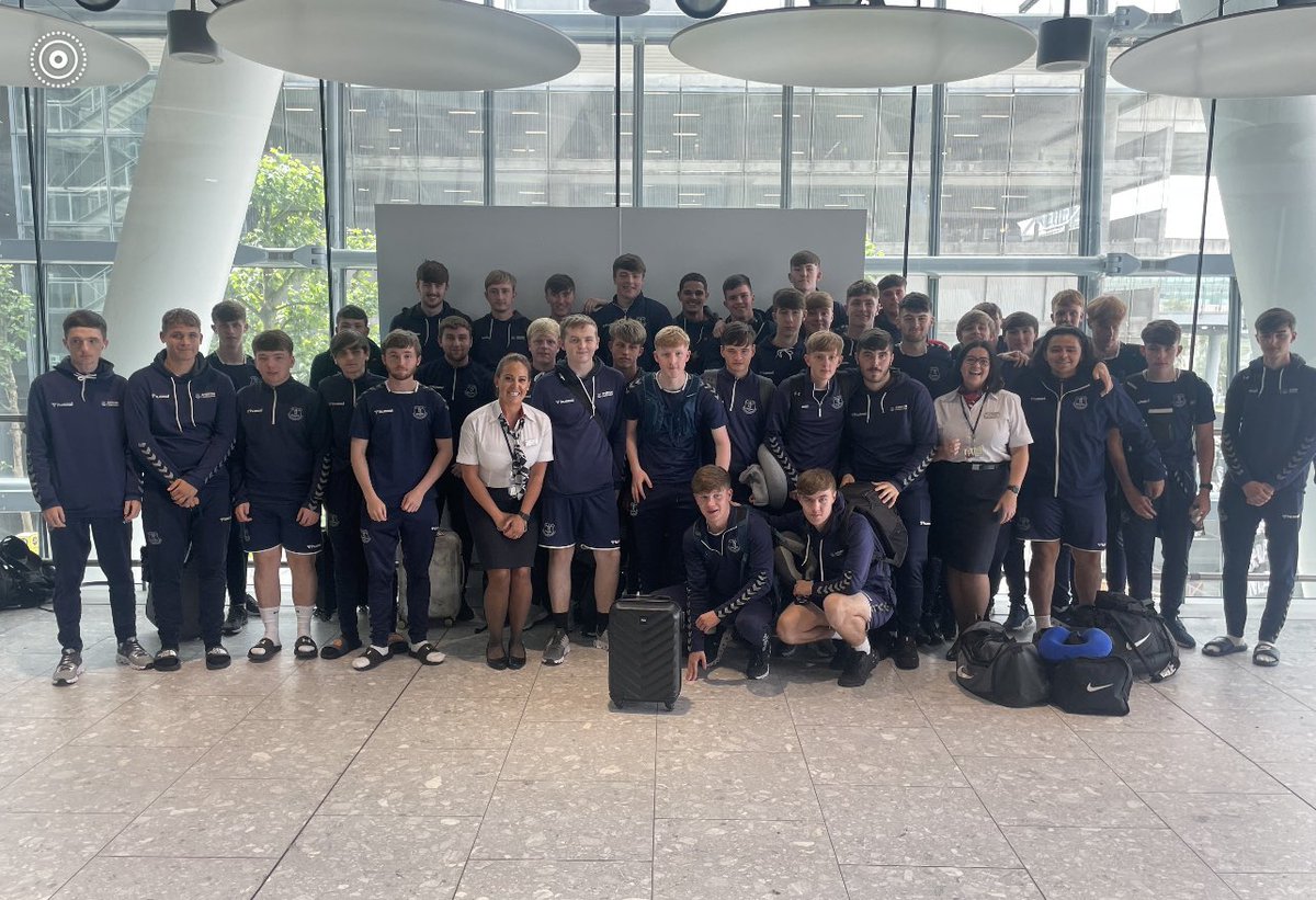 The boys have arrived at <a href="/HeathrowAirport/">Heathrow Airport</a> and are all set for their trip to New York City for the NY Cup.
