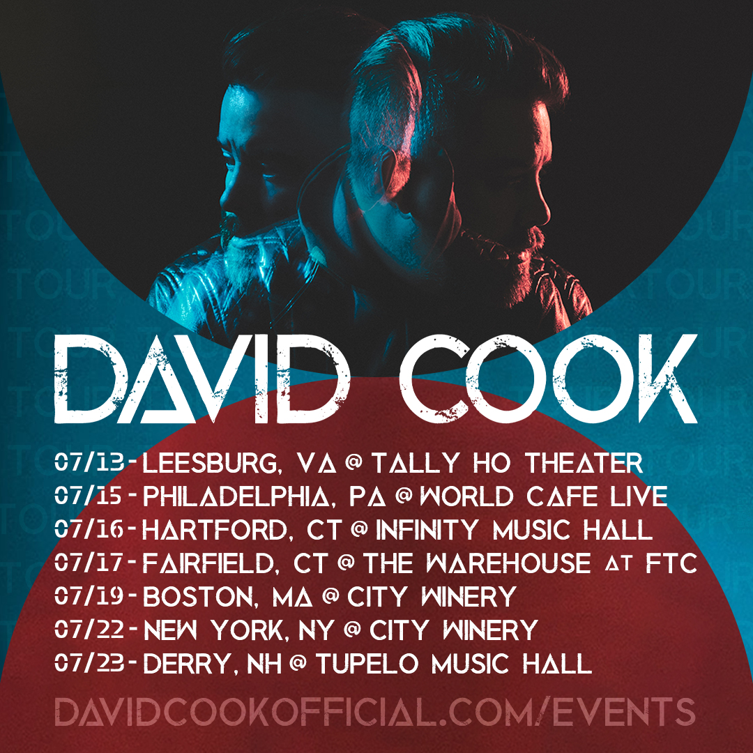 FoolsApril64's tweet photo. 🚨*UPCOMING* @thedavidcook kicks off his summer run (full band) NEXT WEEK - will he see you there?! Check out upcoming DAVID COOK tour dates for JULY and beyond, plus #newmusic and more at https://t.co/A1866BPAcQ! https://t.co/FoxQrXJ6Xp