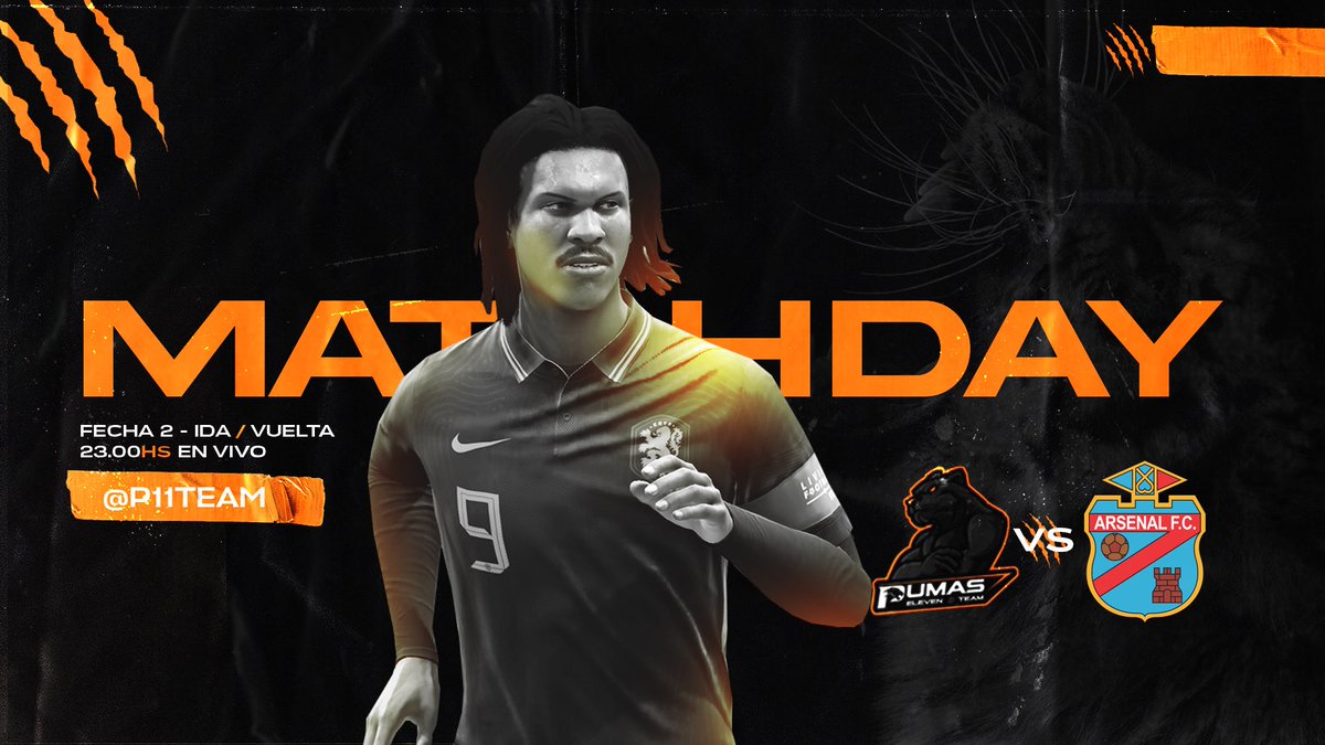 Pumas Eleven (@p11team) on Twitter photo Noche importante para ponernos a tiro.
Fecha 2 🆚 <a href="/ArsenalfceSport/">Arsenal eSports 🇨🇩</a>
🖥 twitch.tv/p11_tv
#P11 Noche importante para ponernos a tiro.
Fecha 2 🆚 <a href="/ArsenalfceSport/">Arsenal eSports 🇨🇩</a>
🖥 twitch.tv/p11_tv
#P11