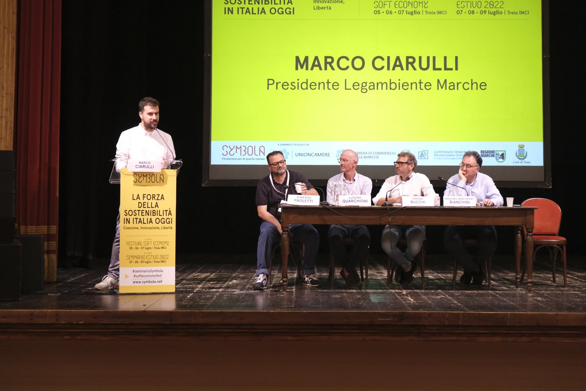 Fondazione Symbola (@symbolafondazio) on Twitter photo #softeconomyfest
"Il progetto viridee: il ruolo del #terzosettore per l’attuazione del #pnrr e del #pnc nelle marche" ne abbiamo parlato con <a href="/LegambMarche/">Legambiente Marche</a> <a href="/bottega3settore/">BottegaTerzoSettore</a> <a href="/ArciMarche/">Arci Marche</a> <a href="/CsvMarche/">CSV Marche</a> #softeconomyfest
"Il progetto viridee: il ruolo del #terzosettore per l’attuazione del #pnrr e del #pnc nelle marche" ne abbiamo parlato con <a href="/LegambMarche/">Legambiente Marche</a> <a href="/bottega3settore/">BottegaTerzoSettore</a> <a href="/ArciMarche/">Arci Marche</a> <a href="/CsvMarche/">CSV Marche</a>