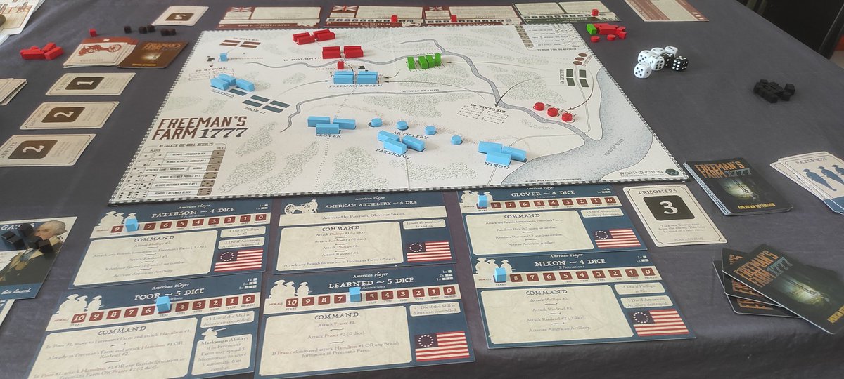 natxo1d10's tweet photo. Sense ser jo un gran aficionat als #wargames crec que he trobat l'estil que m'agrada amb aquest #freemansfarm i #chancellorsville de @worth2004. Senzill, dinàmic, amb un punt d'atzar i inspirador per simular altres batalles semblants. https://t.co/UR31yEr6Me