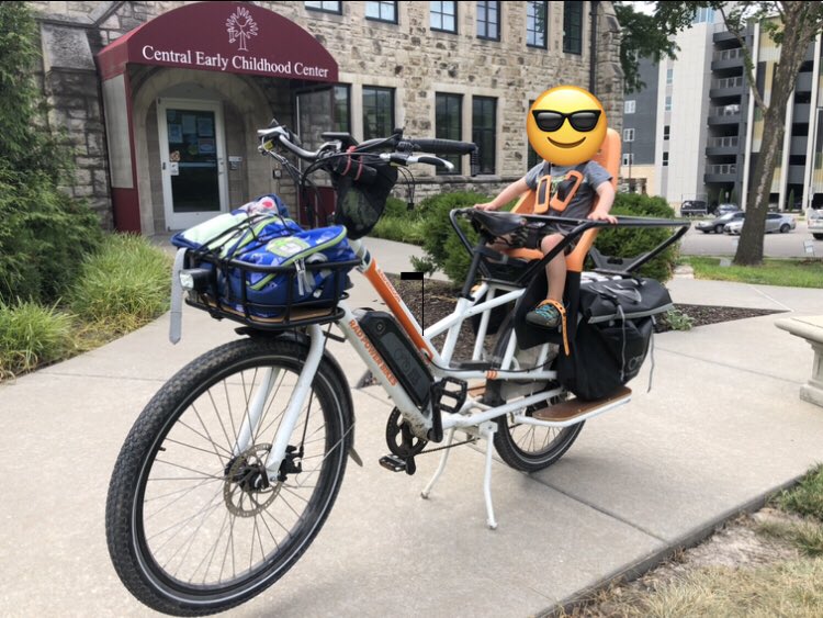 Our Radwagon hit 2k miles today. It’s been a real source of joy for our whole family. #Ecargobike #dadwagon @RadPowerBikes