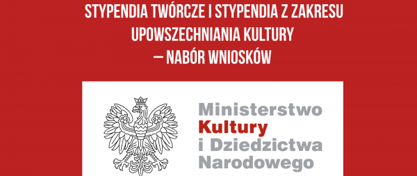 AMKLwroc's tweet photo. Stypendia twórcze oraz stypendia z zakresu upowszechniania kultury na rok 2023

Wnioski wraz z portfolio należy składać w terminie do 1 sierpnia 2022 r. do godz. 16.00 za pośrednictwem systemu EBOI 

https://t.co/FfgEwAKlNt https://t.co/MdvjYDQwq8