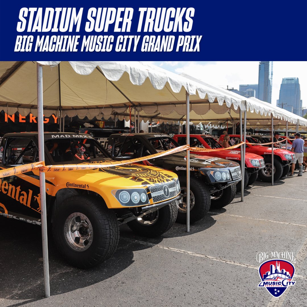 Stadium SUPER Trucks (@ssupertrucks) on Twitter photo Reminder! 🚨 We are going to be in Nashville at the <a href="/MusicCityGP/">Borchetta Bourbon Music City Grand Prix</a> on August 5-7! You don’t want to miss out on this awesome race weekend!
Get your 3-day Reserved tickets today: bit.ly/3DayResMCGP
 Reminder! 🚨 We are going to be in Nashville at the <a href="/MusicCityGP/">Borchetta Bourbon Music City Grand Prix</a> on August 5-7! You don’t want to miss out on this awesome race weekend!
Get your 3-day Reserved tickets today: bit.ly/3DayResMCGP
