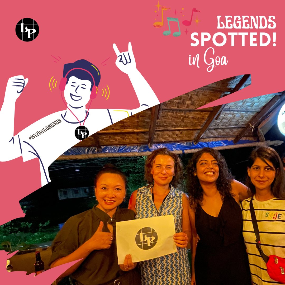 #LP fans spotted in #GOA 🤩

Wᵉ Aʳᵉ Lᵉᵍᵉⁿᵈˢ 🎵
#LPclub500 #wearelegends
#NFTCommunity #nftpass #nftfans