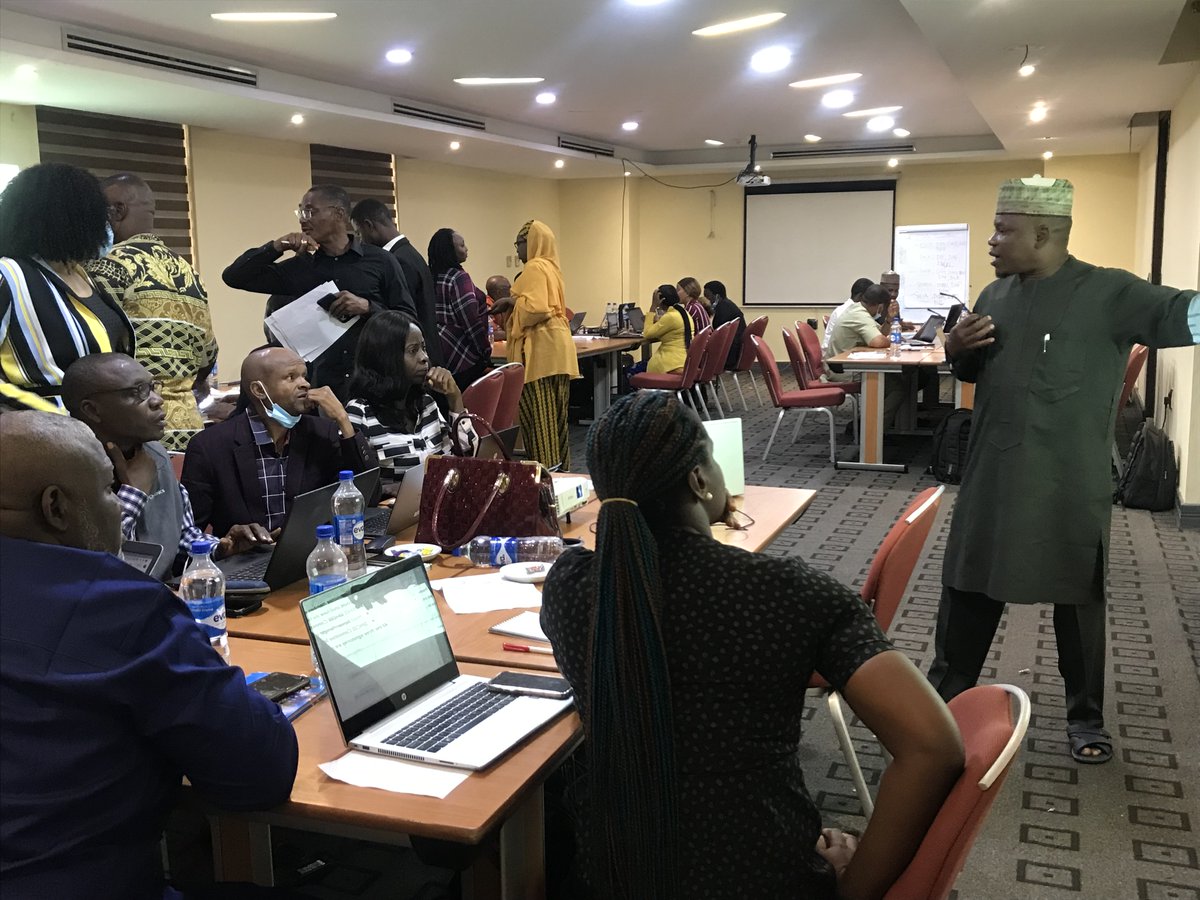 GHSupplyChain's tweet photo. With funding from @USAIDNigeria, we are supporting the @Fmohnigeria and @NationalChain to facilitate a five-day meeting in #Lagos to develop national guidelines for the operationalization of Drug Revolving Fund #DRF in #Nigeria. #Health #SupplyChain #Sustainability #UHC https://t.co/1dQOWcJ4jj