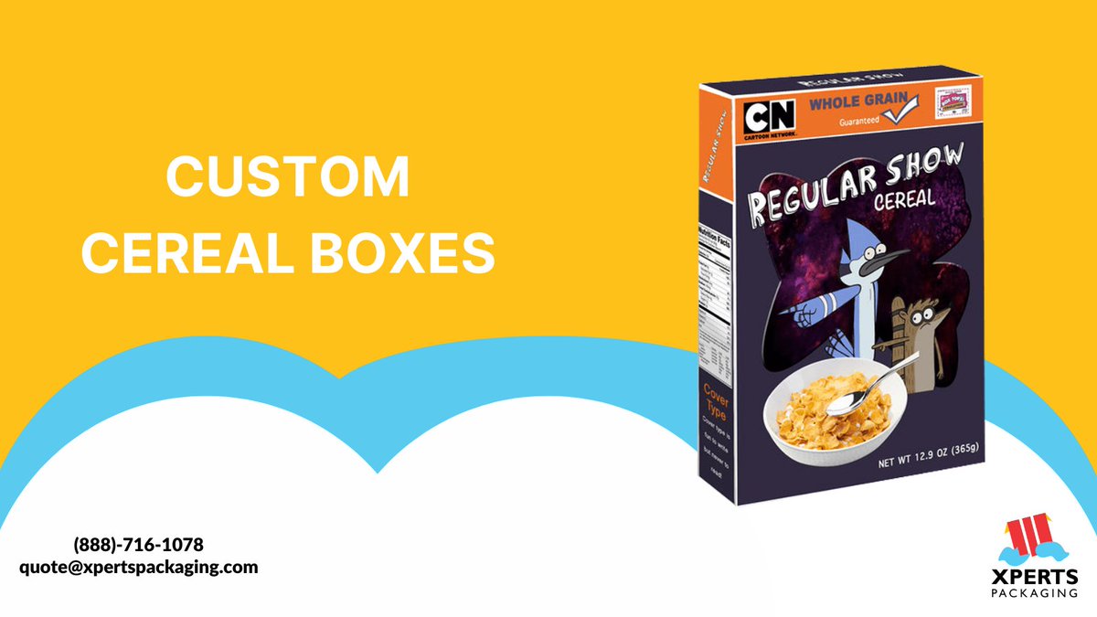 xpertspackusa's tweet image. Now each day will have a good start with our premium quality Cereal Boxes❗

Visit: xpertspackaging.com
.
#xpertspackaging #cerealboxes #cerealpackaging #cerealbox #packagingdesign #packagingideas #packagingsolutions #custompackaging #packaginglabel #packaginglove