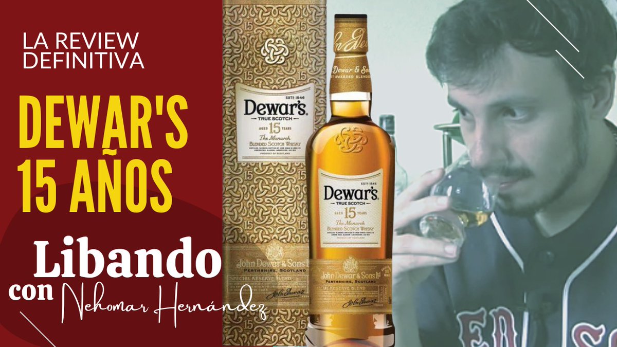 Neoadolfo's tweet image. Estamos de vuelta en #Libando. Esta vez con una revisión al Dewar's 15 años😃

youtube.com/watch?v=S6WUwR…