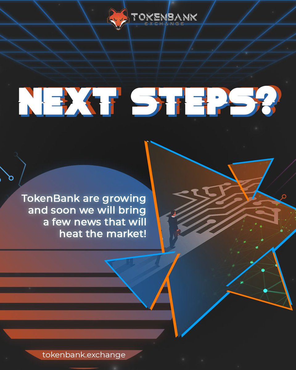 Tokenbankof's tweet photo. Always focused on offering a complete solution for developers, TokenBank will soon be listed on the most renowned exchanges. Stay tuned for this and many other news.

#nft #playtoearn #crypto #web3 #metaverse #eth #btc #market #exchange #travel #blockchain #cryptocurrency https://t.co/s0q3U3dq9G