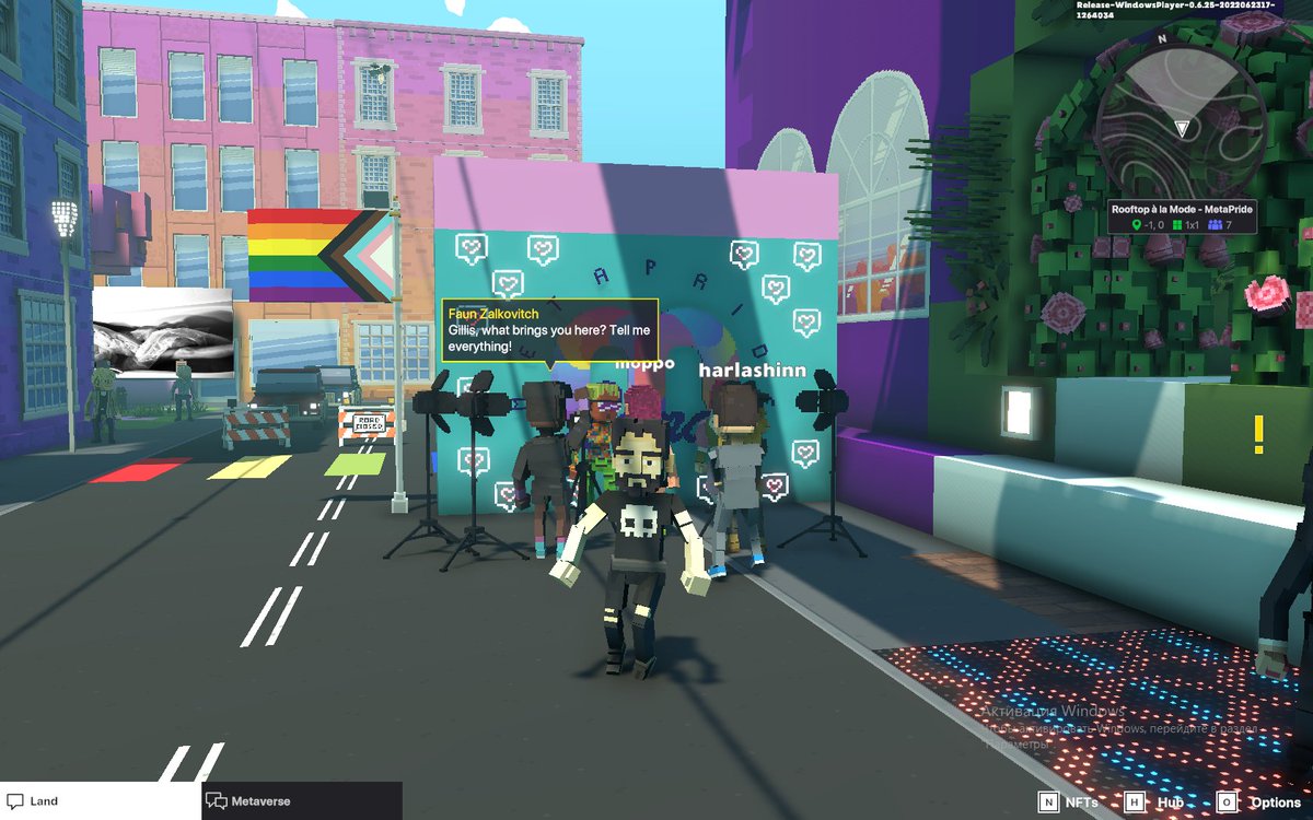 DimkaKievskij's tweet photo. @TheSandboxGame @METAPRIDELAND I just participated in the #BelongingWeek contest for a chance to win a Progress Flag NFT! Check out my screenshot below!
👇 https://t.co/hOD8LqU3iQ