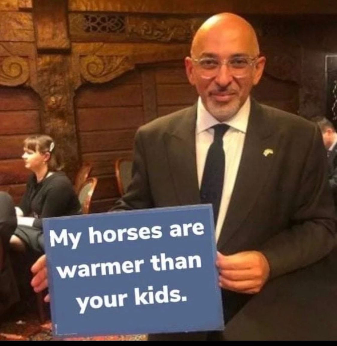 And as for the new chancellor…#Newsnight