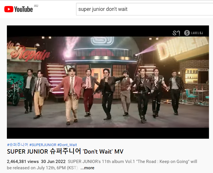 sujusapphire59's tweet photo. SUPER JUNIOR 슈퍼주니어 'Don't Wait' MV  30 Jun 2022 
https://t.co/FMAxVLKCdj
2,464,381 views .. (+183.6k in 24 hrs) KEEP STREAMING💖
MANGO SERVING SOON
#Mango_SUPERJUNIOR #SUPERJUNIOR
#Mango_TeaserImage @SJofficial https://t.co/5f78Nsg4JT