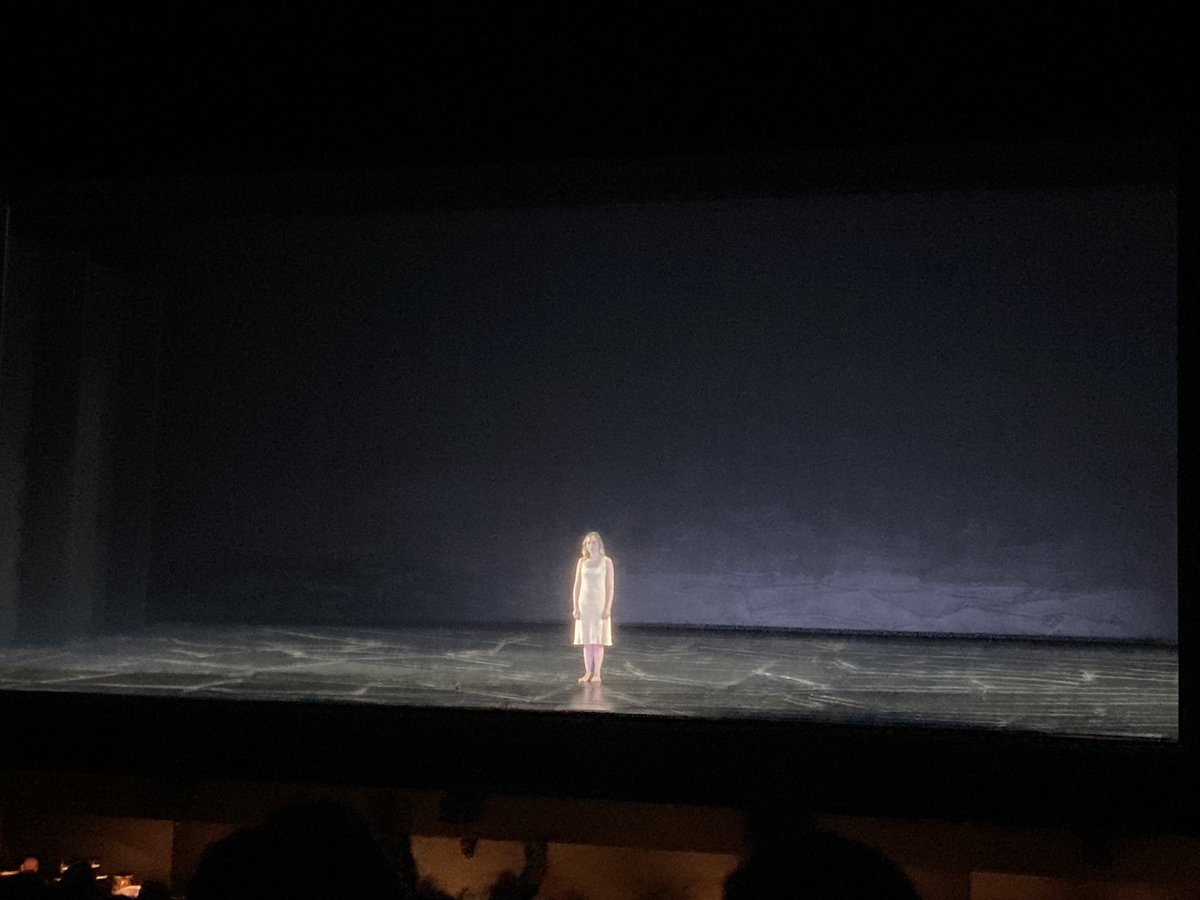 ManuelBrug's tweet photo. Elsa allein zu Haus: @elsadreisig was vocally better than expected as #Salome @festival_aix, but was nice girl not a crazy creature madly in love. #Andreabreth expectable antiregie + #ingometzmacher slow motion-we-help-Elsa-conducting showed black and white nothing. Poor #strauss https://t.co/Xax0Uvpcxa