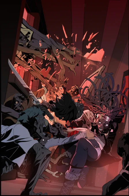 #Michonne Without the title font. #TheWalkingDead 